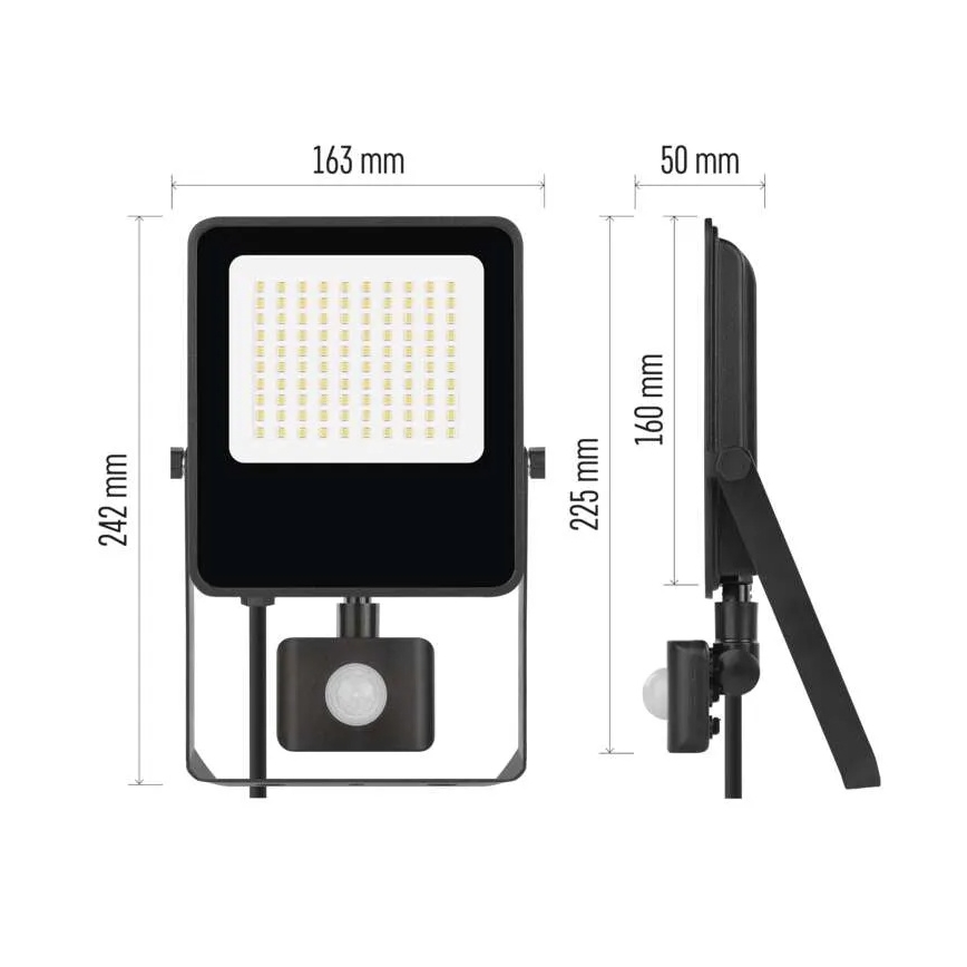 Projecteur LED avec capteur VISIO LED/50W/230V 4000K IP65