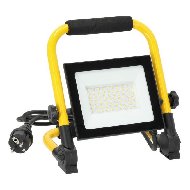 Projecteur portable TIGRA LED/50W/4000K IP54 noir/jaune
