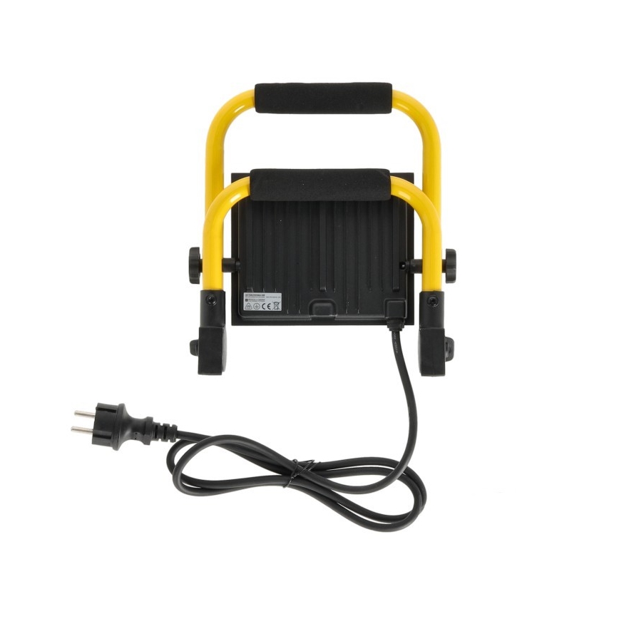 Projecteur portable TIGRA LED/50W/4000K IP54 noir/jaune