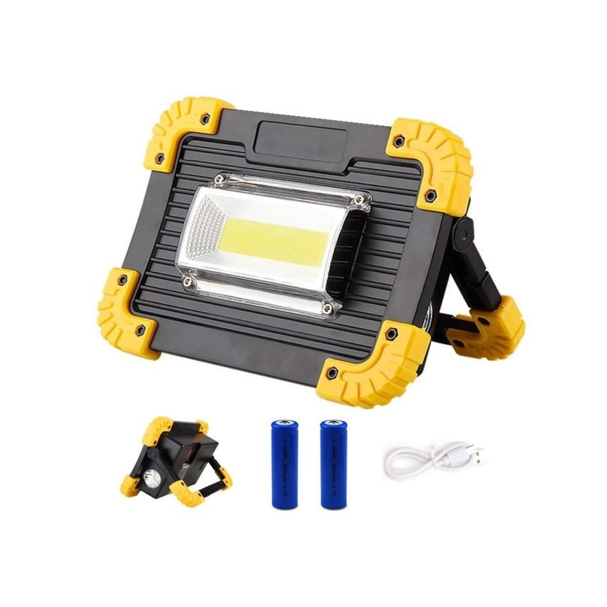Projecteur rechargeable LED/10W/4000 mAh