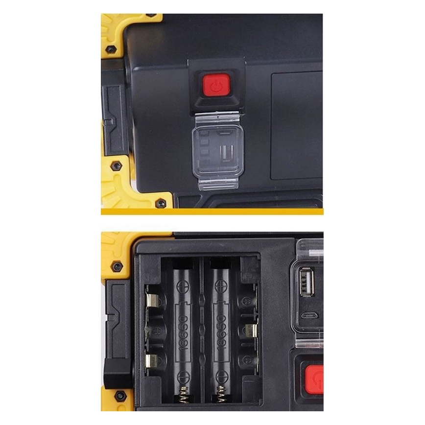 Projecteur rechargeable LED/10W/4000 mAh