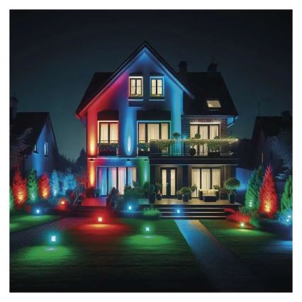 Projecteur RGB+CCT à intensité variable GoSmart LED/20W/230V 3000-6500K IP65 Wi-Fi Tuya