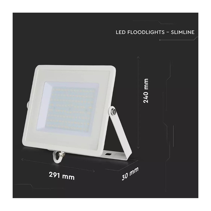 Projecteur SAMSUNG CHIP LED/100W/230V IP65 3000K blanc