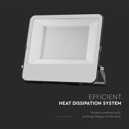 Projecteur SAMSUNG CHIP LED/200W/230V 4000K IP65 noir