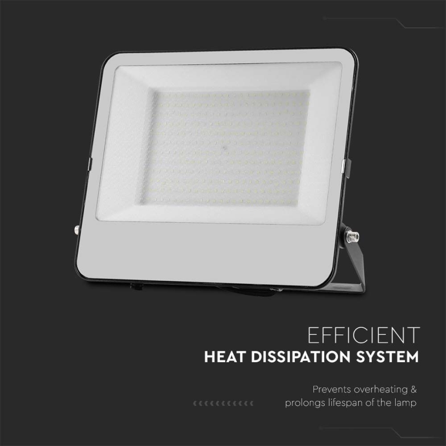 Projecteur SAMSUNG CHIP LED/200W/230V 4000K IP65 noir