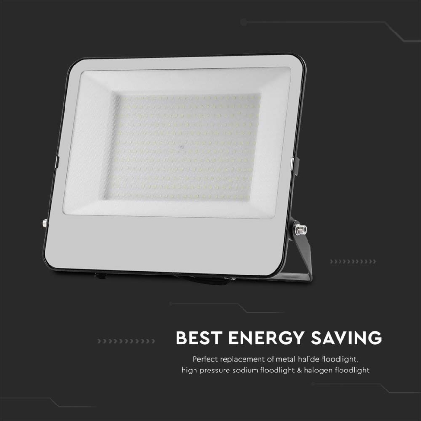 Projecteur SAMSUNG CHIP LED/200W/230V 4000K IP65 noir