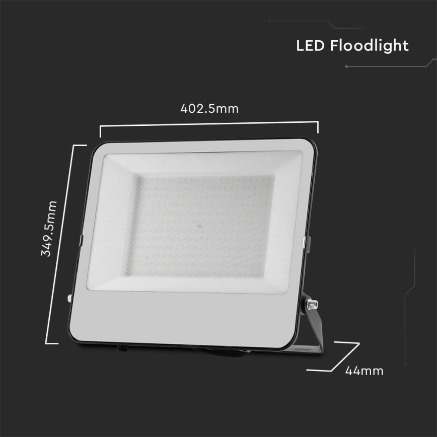Projecteur SAMSUNG CHIP LED/200W/230V 4000K IP65 noir