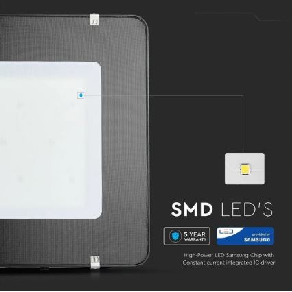 Projecteur SAMSUNG CHIP LED/400W/230V IP65 6400K noir