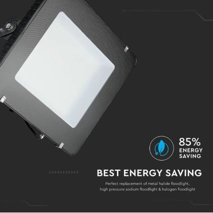 Projecteur SAMSUNG CHIP LED/400W/230V IP65 6400K noir