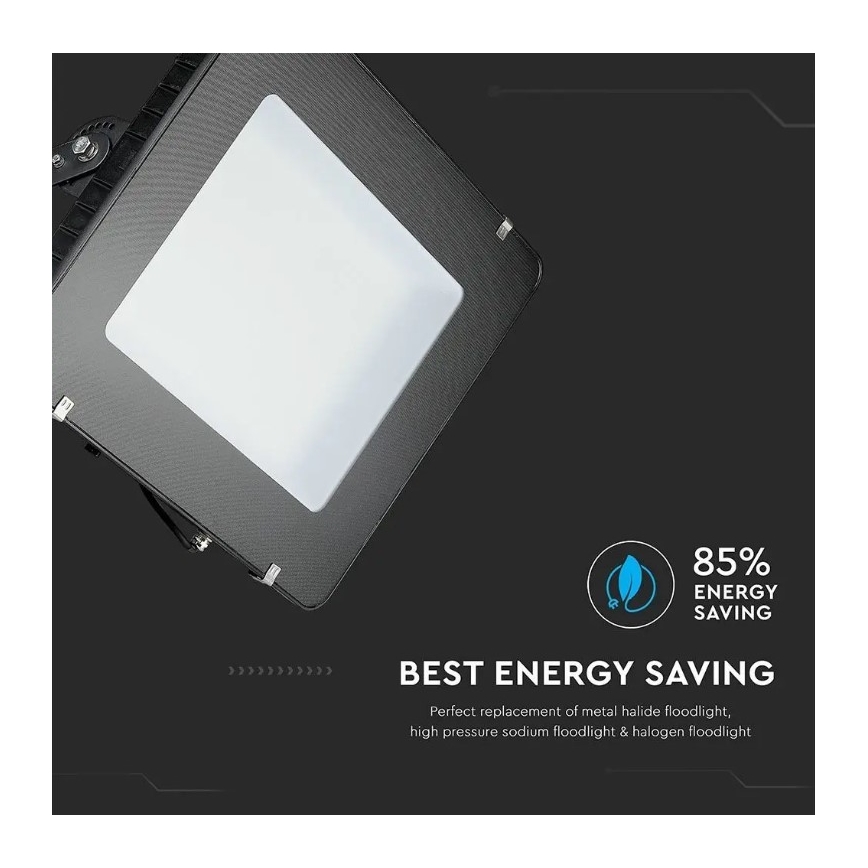Projecteur SAMSUNG CHIP LED/400W/230V IP65 6400K noir
