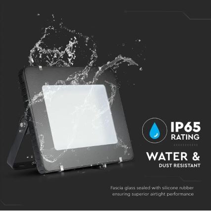 Projecteur SAMSUNG CHIP LED/400W/230V IP65 6400K noir
