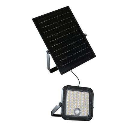 Projecteur solaire à intensité variable avec détecteur LED/10W/3,7V 4000/6000K IP65 + télécommande