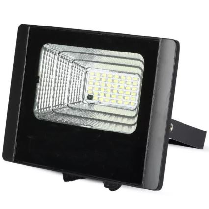 Projecteur solaire à intensité variable LED/12W/3,2V 6000K IP65 5000 mAh + Télécommande