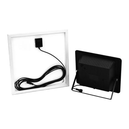 Projecteur solaire à intensité variable LED/20W/6V 6000K IP65 + télécommande