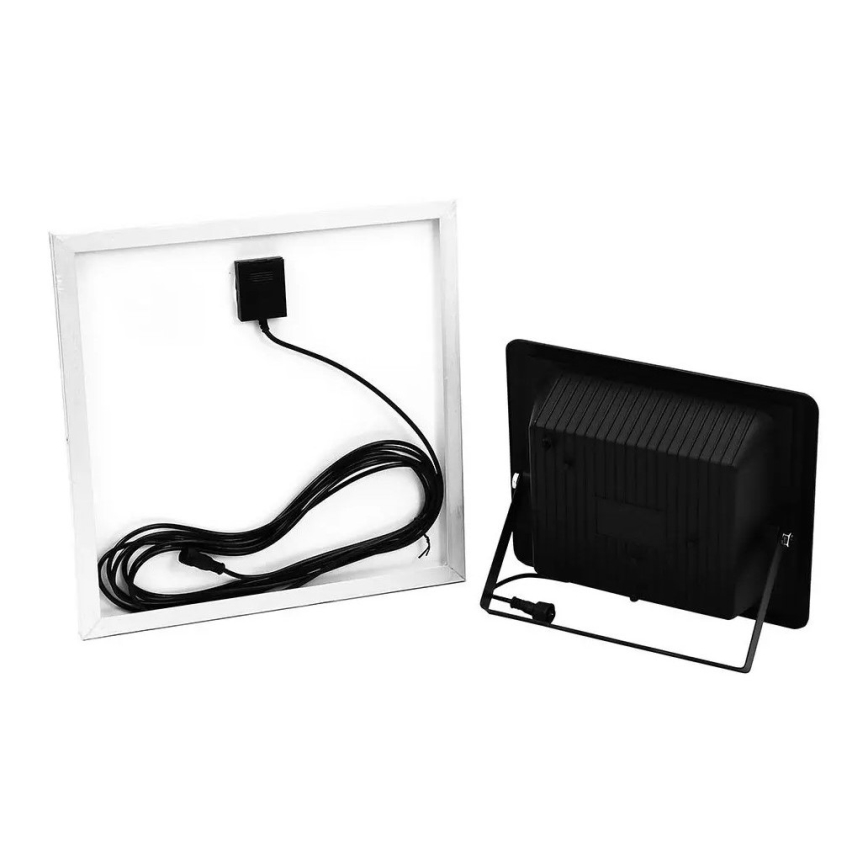 Projecteur solaire à intensité variable LED/20W/6V 6000K IP65 + télécommande