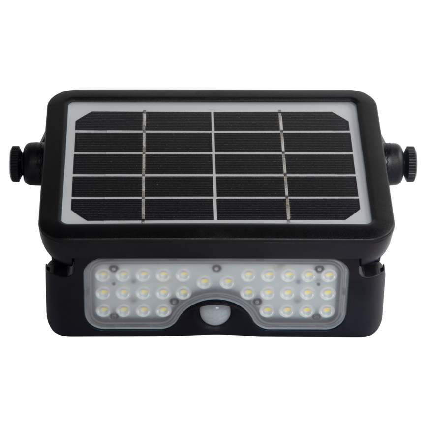 Projecteur solaire avec détecteur de mouvement et de crépuscule EPAD LED/5W/3000 mAh 3,7V 4000K IP65