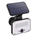 Projecteur solaire avec détecteur de mouvement SPILO LED/3,7V 3600mAh 3000K IP54 + Télécommande