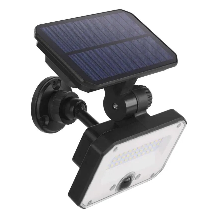 Projecteur solaire avec détecteur de mouvement SPILO LED/3,7V 3600mAh 4000K IP54 + télécommande