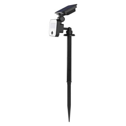 Projecteur solaire avec détecteur de mouvement SPILO LED/3,7V 3600mAh 4000K IP54 + télécommande