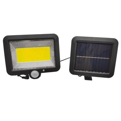 Projecteur solaire avec détecteur DUO LED/1W/3,7V IP44