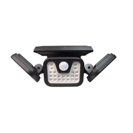 Projecteur solaire flexible avec détecteur LED/15W/3,7V IP54 4500K