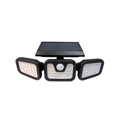 Projecteur solaire flexible avec détecteur LED/15W/3,7V IP54 4500K