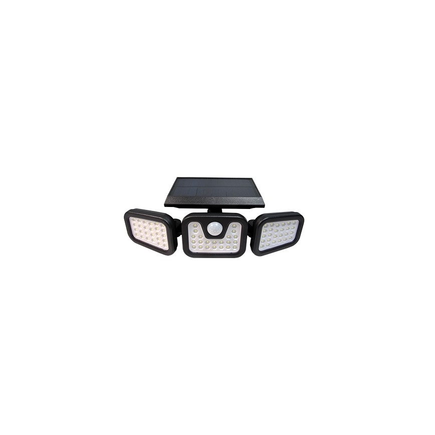 Projecteur solaire flexible avec détecteur LED/15W/3,7V IP54 4500K