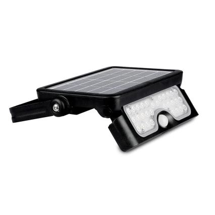Projecteur solaire avec détecteur LED/5W/3,7V IP65 4000K 3000 mAh