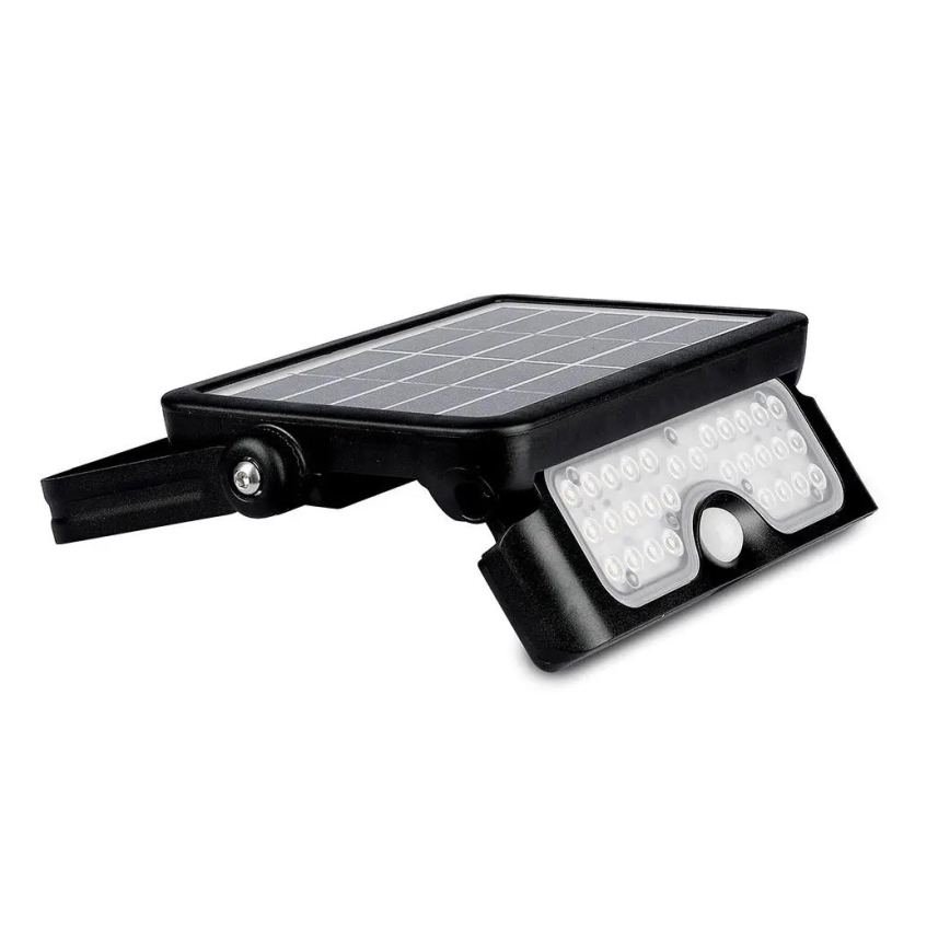 Projecteur solaire avec détecteur LED/5W/3,7V IP65 4000K 3000 mAh
