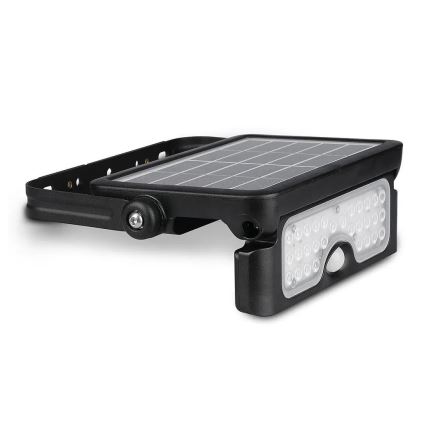 Projecteur solaire avec détecteur LED/5W/3,7V IP65 4000K 3000 mAh