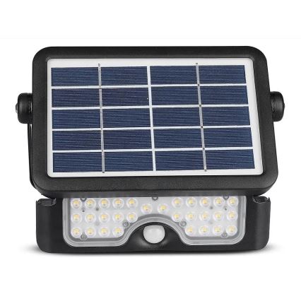 Projecteur solaire avec détecteur LED/5W/3,7V IP65 4000K 3000 mAh