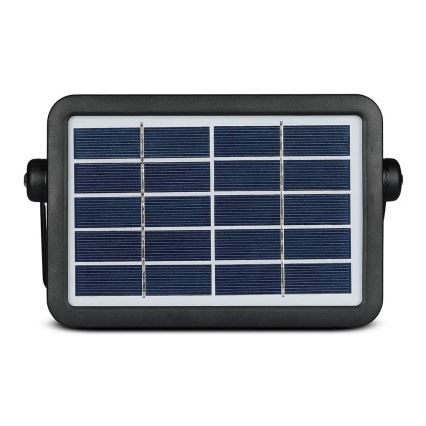 Projecteur solaire avec détecteur LED/5W/3,7V IP65 4000K 3000 mAh