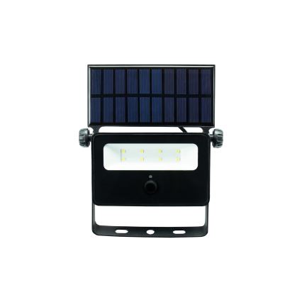 Projecteur solaire avec détecteur NOCTIS LED/2W/1800 mAh 3,7V 6000K IP65