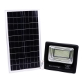 Projecteur solaire d'extérieur LED/40W/10V IP65 6000K + Télécommande