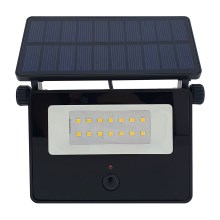 Projecteur solaire extérieur avec détecteur LED/2W/3,7V 4200K IP44