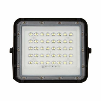 Projecteur solaire extérieur à intensité variable LED/10W/3,2V IP65 6400K noir + télécommande