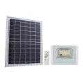 Projecteur solaire extérieur LED/12W/3,2V IP65 4000K + Télécommande