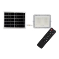 Projecteur solaire extérieur LED/20W/3,2V 6400K blanc IP65 + télécommande