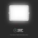 Projecteur solaire extérieur LED/20W/3,2V 6400K blanc IP65 + télécommande