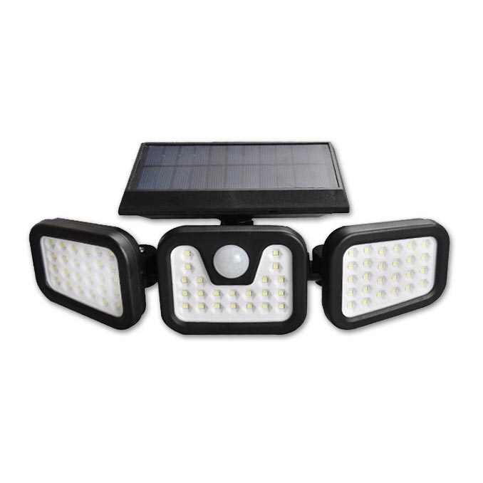 Projecteur solaire flexible avec détecteur LED/15W/3,7V IP54 4500K