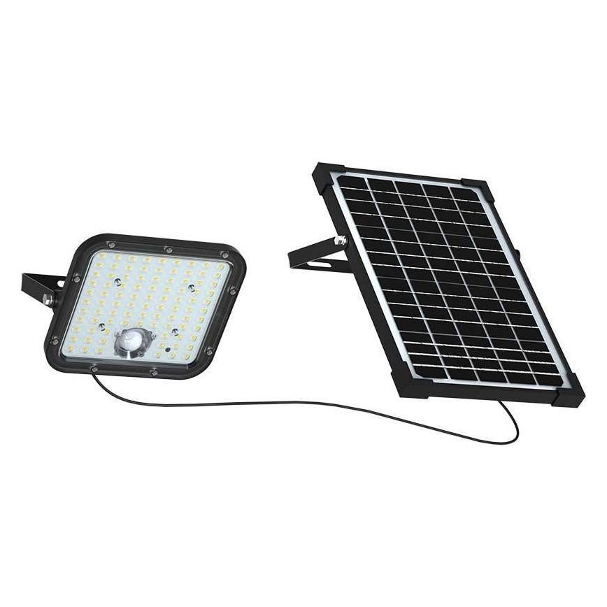 Projecteur solaire LED avec détecteur LED/30W/6,4V 6400K 6000 mAh + télécommande