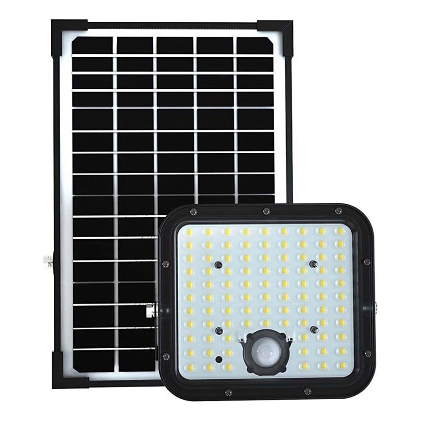Projecteur solaire LED avec détecteur LED/30W/6,4V 6400K 6000 mAh + télécommande