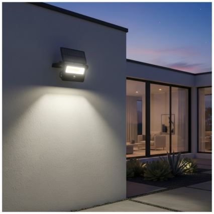 Projecteur solaire à LED avec capteur NCS G2 LED/20W/3,7V 3000/4000/6500K IP54 2600 mAh
