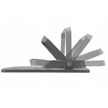 Projecteur solaire LED dimmable LED/100W/3,2V 5000K 10500 mAh IP65 noir + télécommande