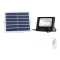 Projecteur solaire LED dimmable LED/16W/3,2V 4000K IP65 10000 mAh + télécommande