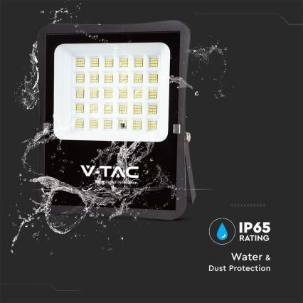 Projecteur solaire LED extérieur LED/20W/3,2V 6400K IP65 15000 mAh + télécommande