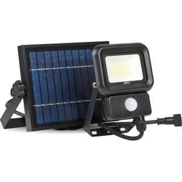 Projecteur solaire LED extérieur avec capteur LED/10W/3,7V 6500K IP65 2200 mAh