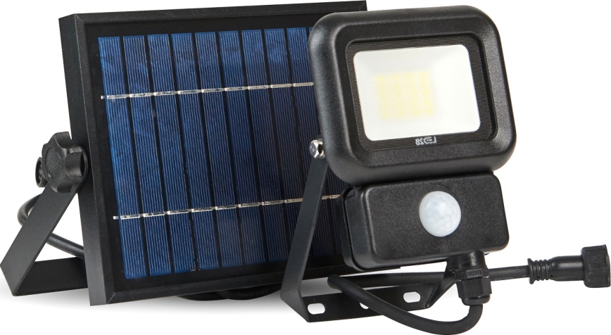 Projecteur solaire LED extérieur avec capteur LED/10W/3,7V 6500K IP65 2200 mAh