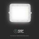 Projecteur solaire LED extérieur à intensité variable LED/10W/3,2V IP65 4000K blanc + télécommande