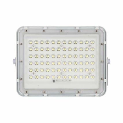 Projecteur solaire LED extérieur à intensité variable LED/15W/3,2V IP65 4000K blanc + télécommande
